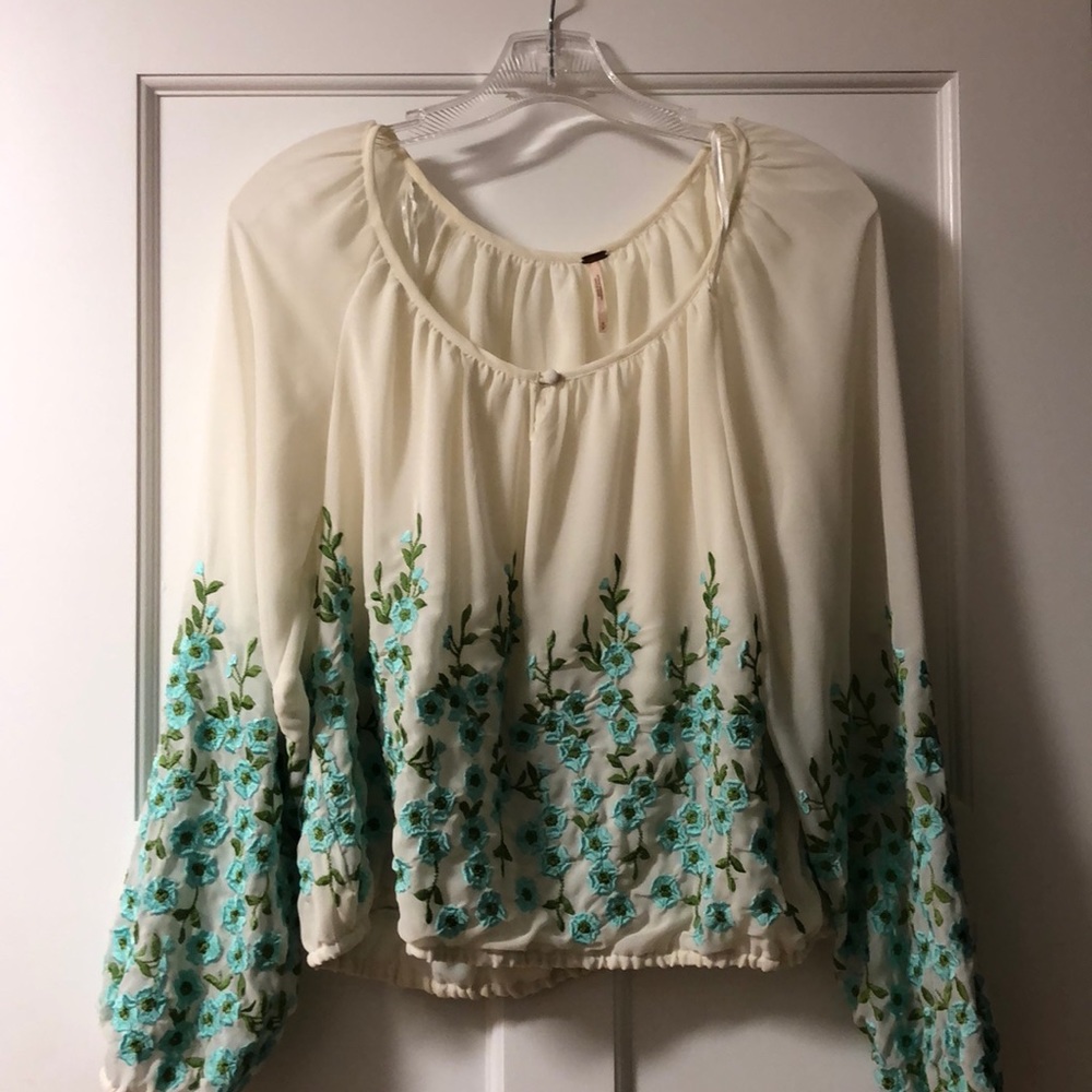 Awesome Fee People embroidered shirt!!!
